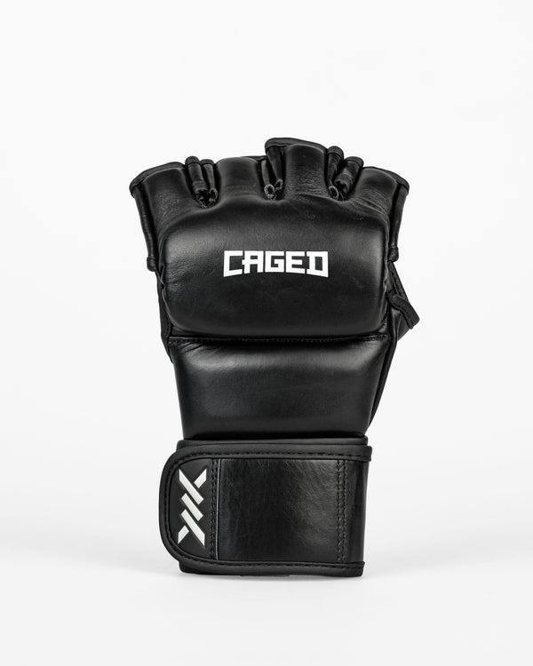 Caged MMA Handschoenen 'X' Series - Zwart/Wit