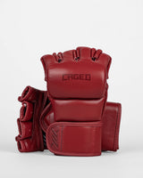 Caged MMA Handschoenen 'X' Series - Bordeaux Rood