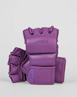 Caged MMA Handschoenen 'X' Series - Paars