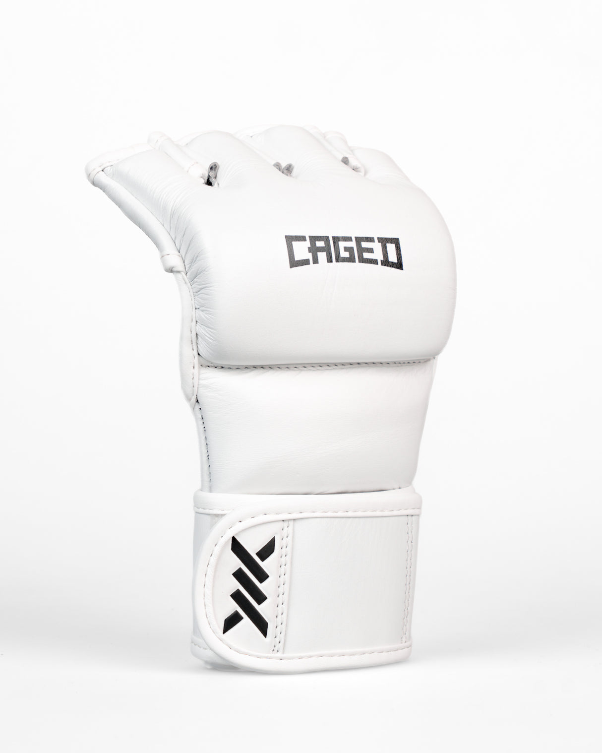Caged MMA Handschoenen 'X' Series - Wit/Zwart