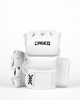 Caged MMA Handschoenen 'X' Series - Wit/Zwart