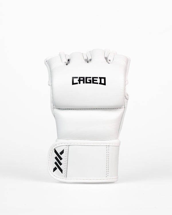 Caged MMA Handschoenen 'X' Series - Wit/Zwart