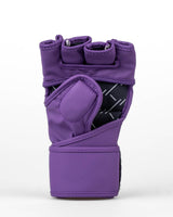 Caged MMA Handschoenen Shadow - Paars/Goud