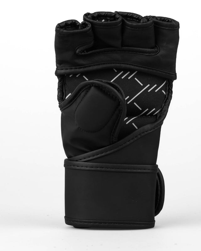 MMA rukavice Caged Shadow – Mat černá/bílá