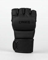 Caged MMA handschoenen Shadow - Mat Zwart