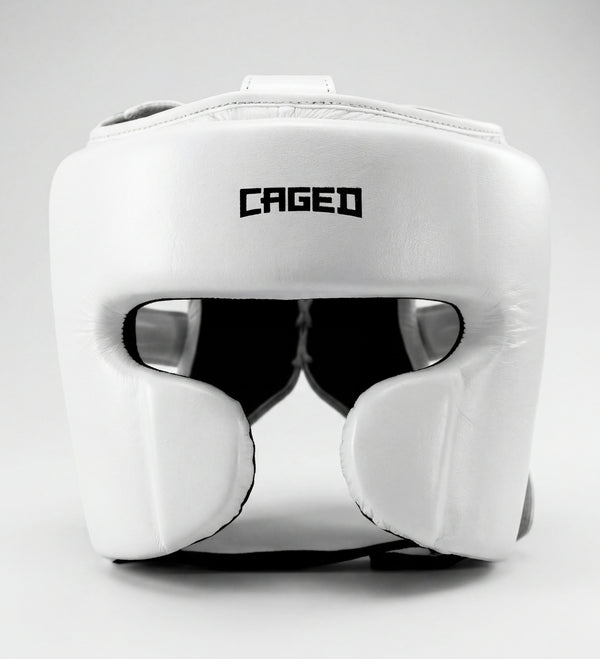 Caged 'X' Series Hoofdbeschermer - Wit