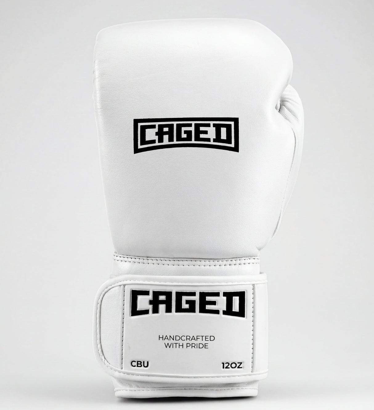 Caged Bokshandschoenen 'X' Series - Wit/Zwart