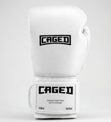Caged Bokshandschoenen 'X' Series - Wit/Zwart
