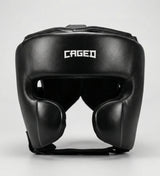 Caged 'X' Series Hoofdbeschermer - Zwart