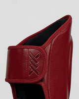 Caged Scheenbeschermers 'X' Series - Bordeaux Rood