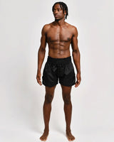 Caged Muay Thai Shorts Classic - Zwart/Zwart
