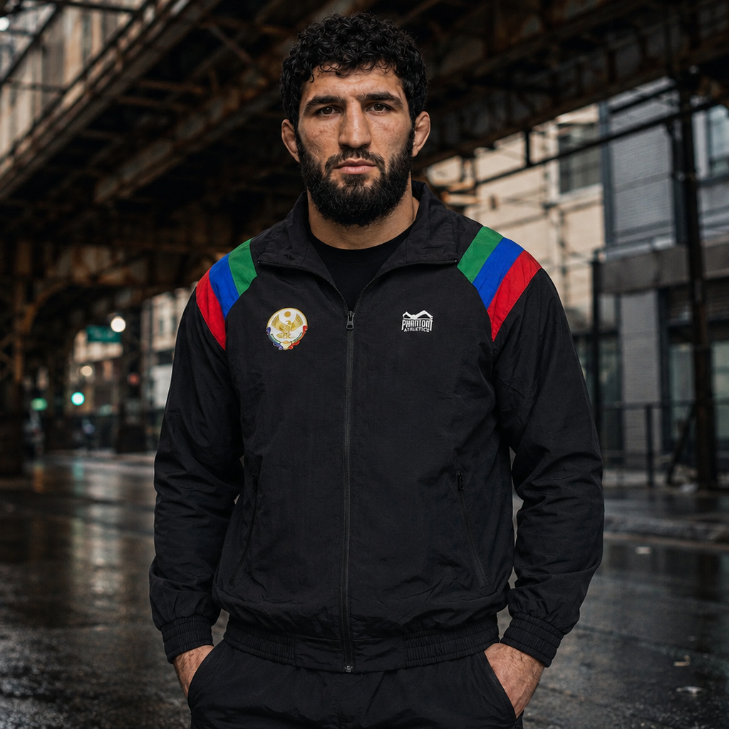 Jachetă de antrenament Phantom Athletics DMC Team Dagestan – Negru