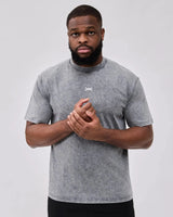 Caged Classic T-Shirt - Washed Grijs