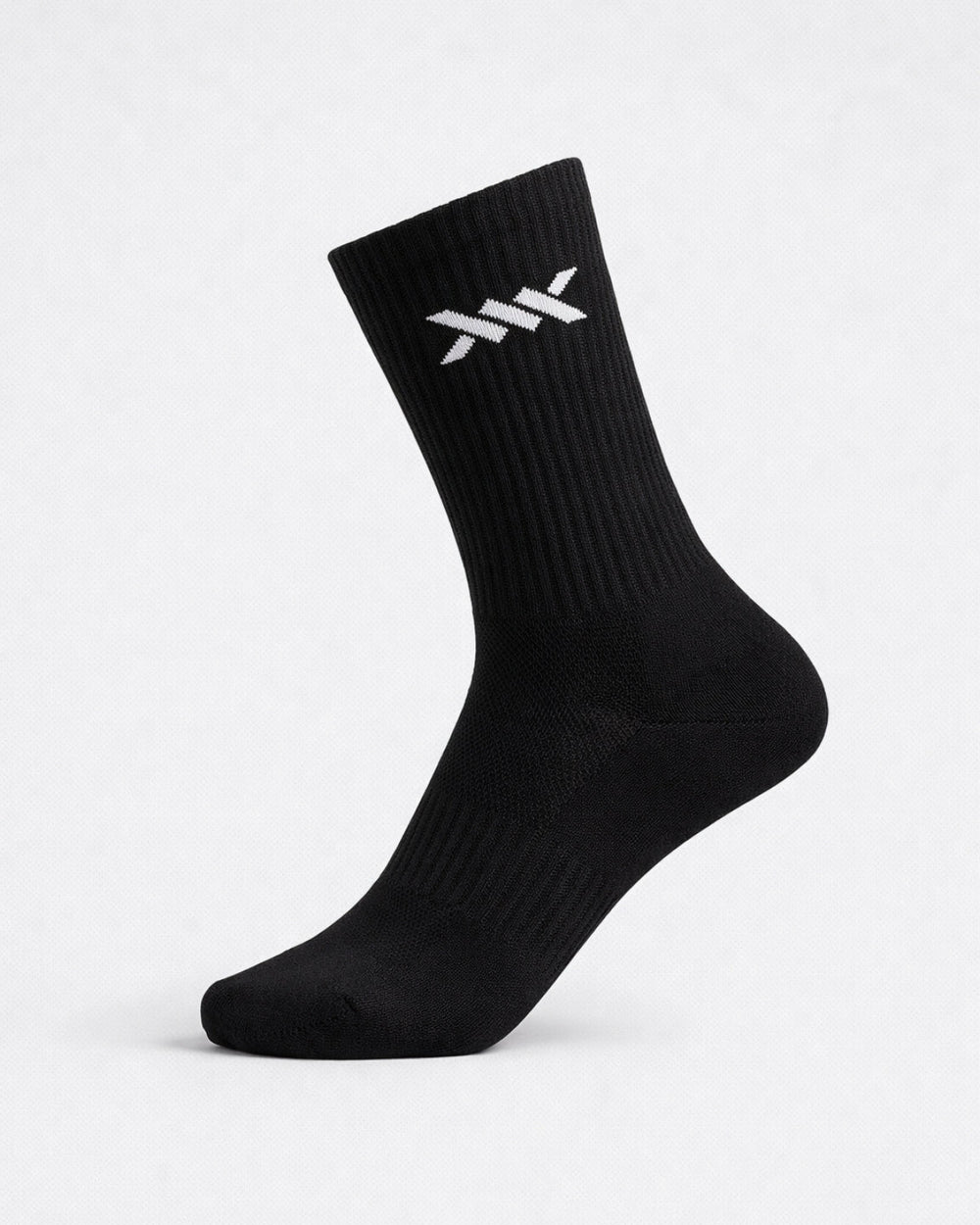 Caged Crew Sokken - Zwart