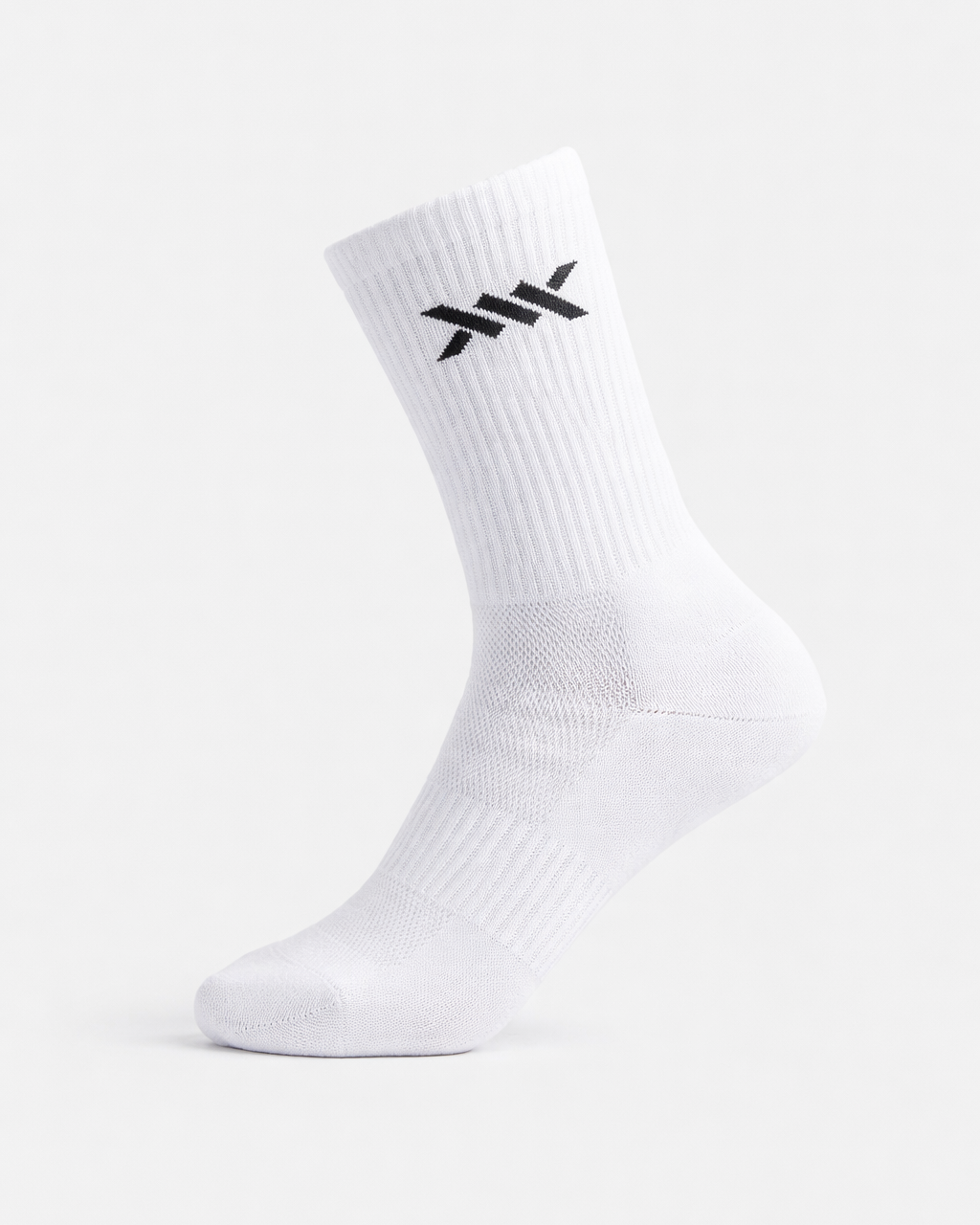 Caged Crew Sokken - Wit