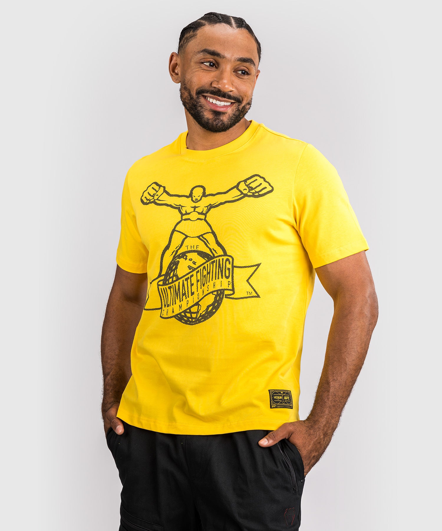UFC Venum T-shirt Ulti-Man - Geel