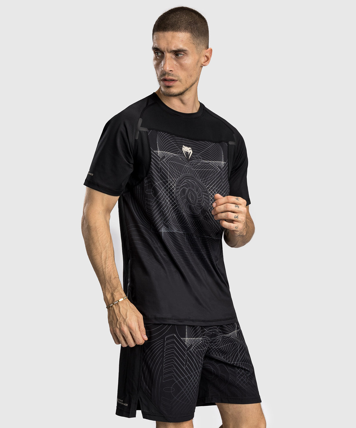 Venum Dry Tech T-Shirt G-Fit Air - Zwart/Zand