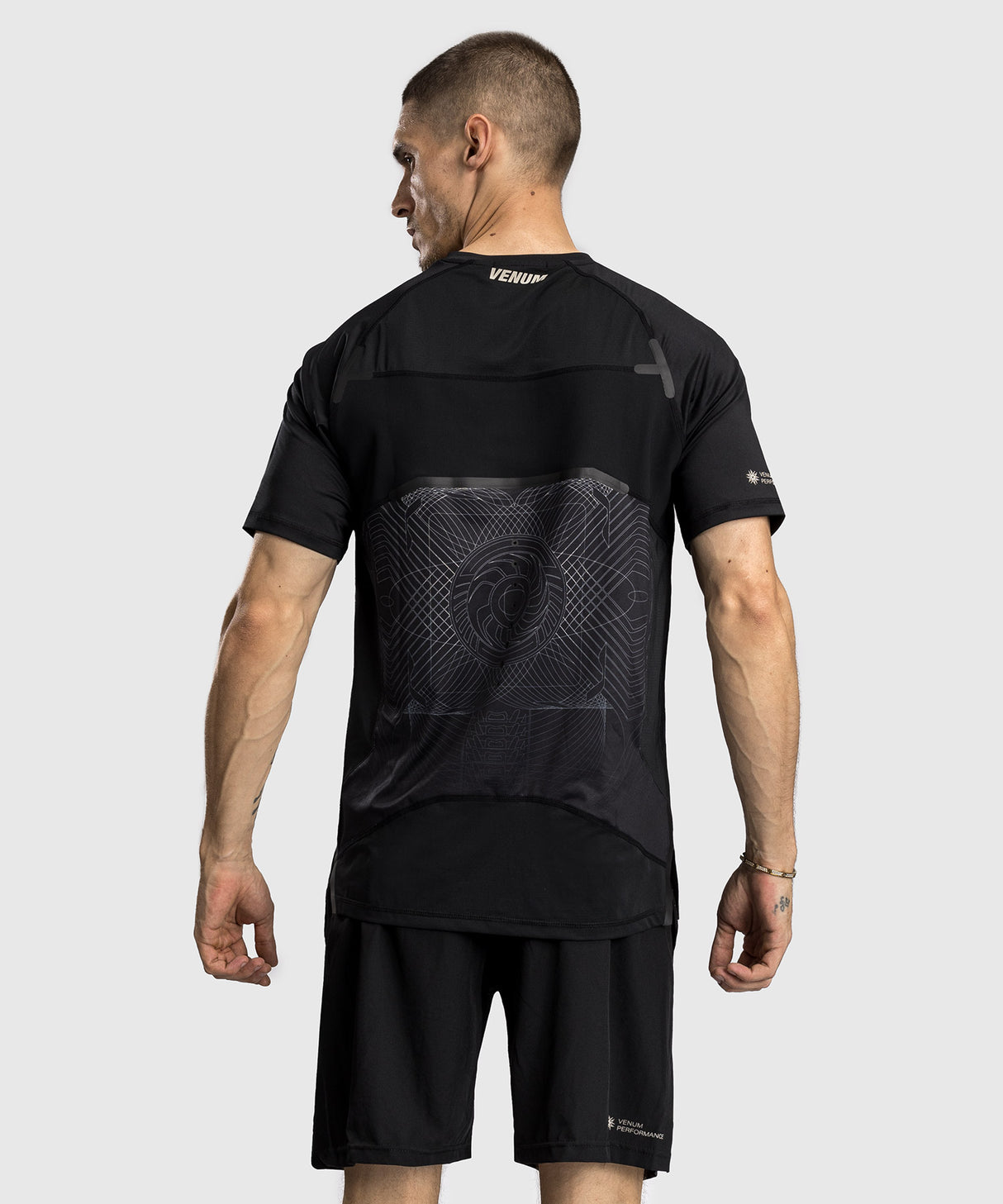 Venum Dry Tech T-Shirt G-Fit Air - Zwart/Zand
