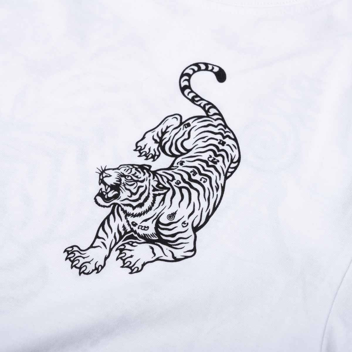 Phantom Athletics T-Shirt Tiger Yant - Wit