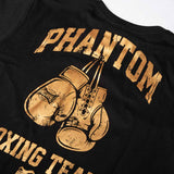 Phantom Athletics T-Shirt Boxing Team - Zwart/Goud
