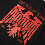 Phantom Athletics T-Shirt Germany Never Back Down - Zwart/Rood