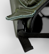 Caged 'X' Series Hoofdbeschermer Kaki Groen