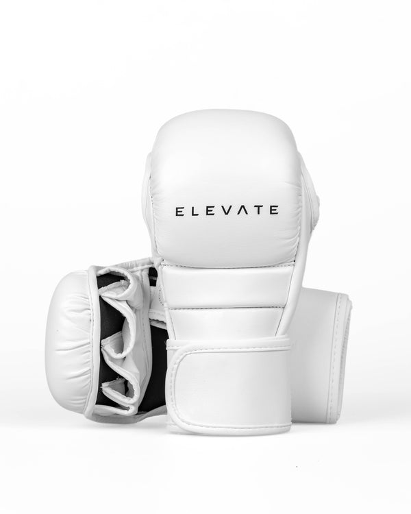 Elevate MMA Sparring Handschoenen Prime - Wit/Zwart