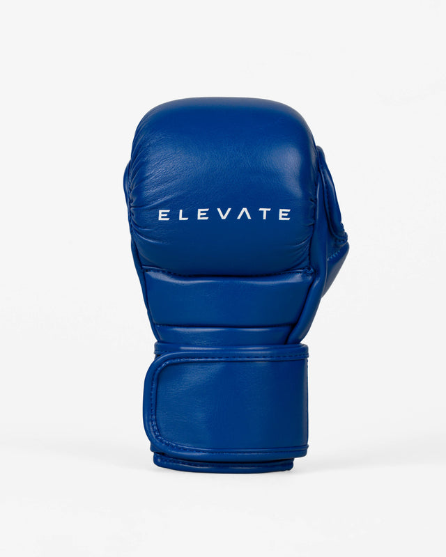 Elevate MMA-Sparringshandschuhe Prime – Blau/Weiß