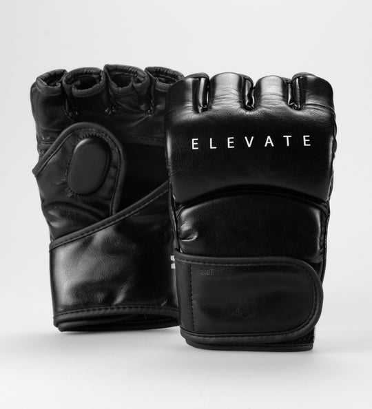 Elevate MMA Handschoenen 'Prime' - Zwart/Wit