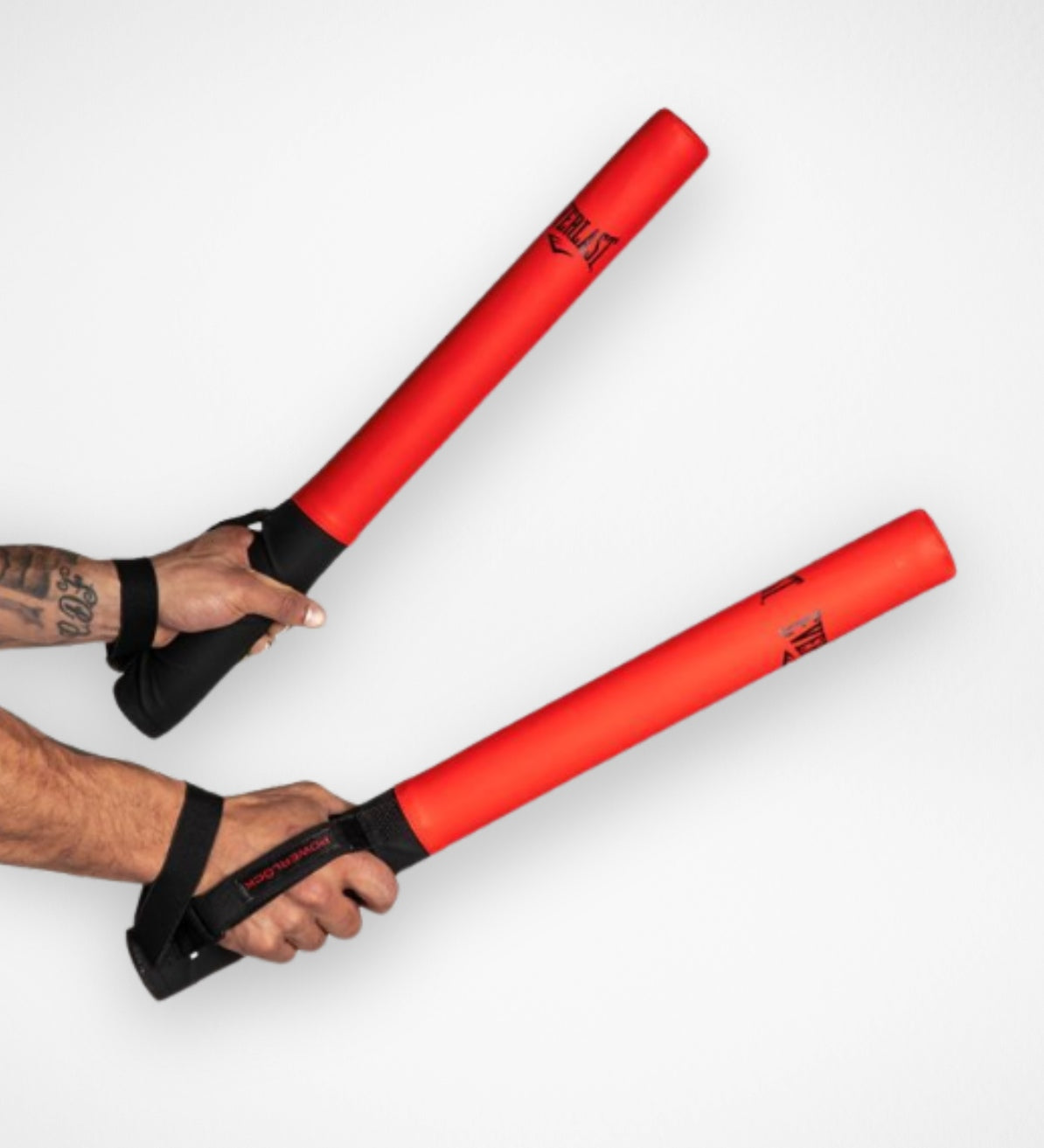 Everlast Striking Sticks Powerlock - Rood
