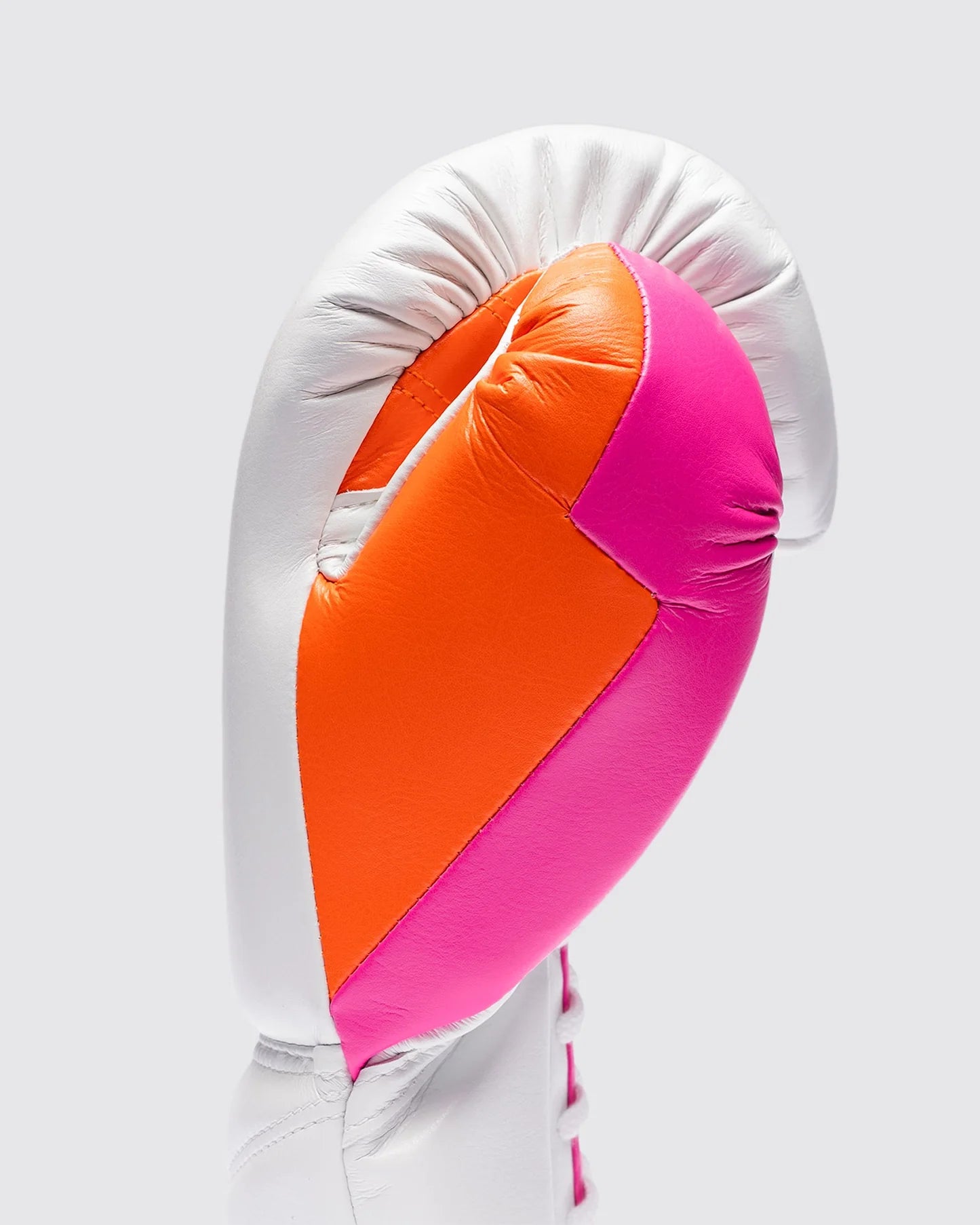 Fly Boksehandsker Superlace Pro X 2 - Hvid/Pink/Orange