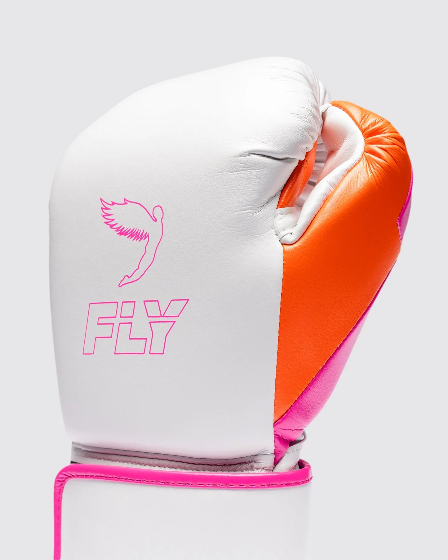 Fly Bokshandschoenen Superloop Pro X 2 - Wit/Roze/Oranje