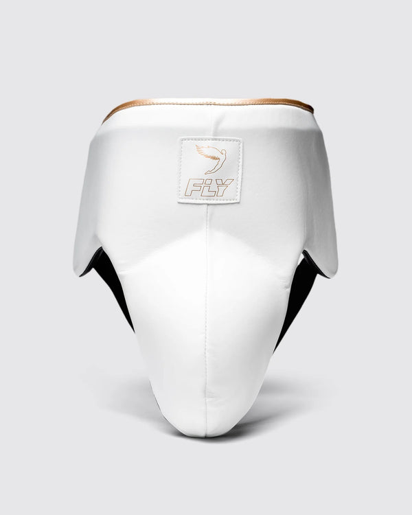 Fly Kruisbeschermer Boksen Wraith X - Wit/Grijs/Goud
