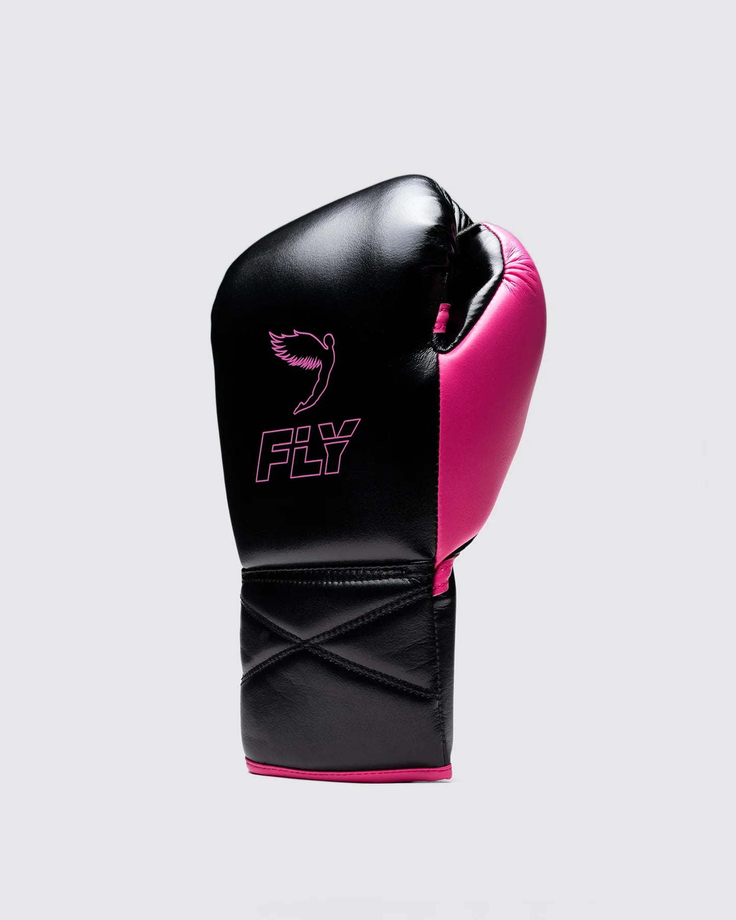 Fly Superlace Pro X 2 Boxhandschuhe – Schwarz/Rosa