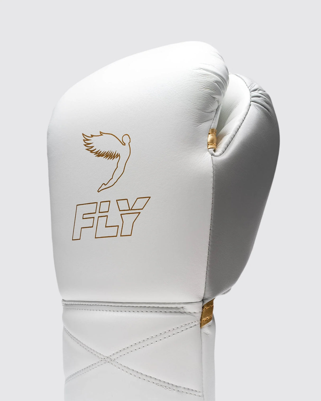 Fly Bokshandschoenen Superlace Pro X 2 - Wit/Grijs/Goud
