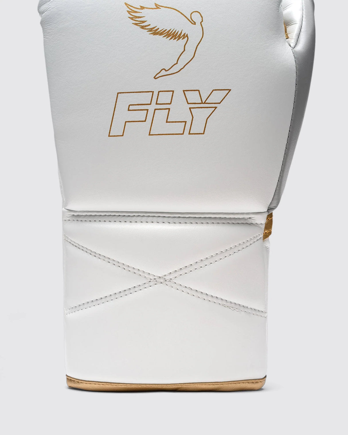 Fly Bokshandschoenen Superlace Pro X 2 - Wit/Grijs/Goud