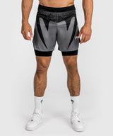 Venum MMA Shorts Attack - Zwart/Grijs