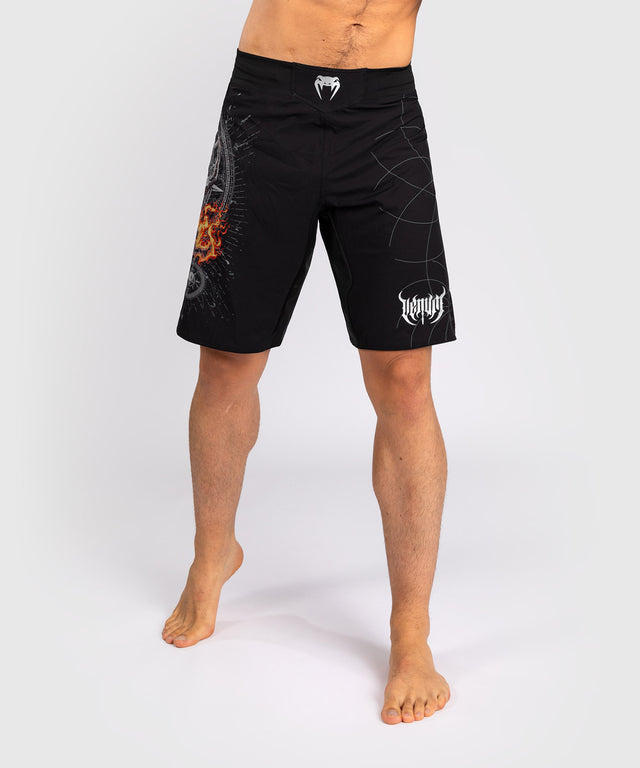 Spodenki MMA Venum Gladiator 5.0 – Czarne/Srebrne