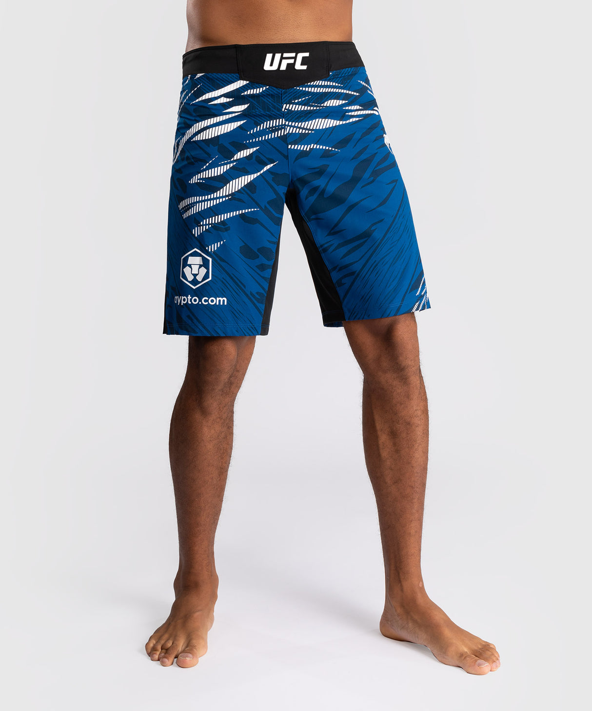 UFC Venum MMA Shorts Fight Night Fusion Long Fit - Blauw
