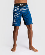 UFC Venum MMA Shorts Fight Night Fusion Long Fit - Blauw