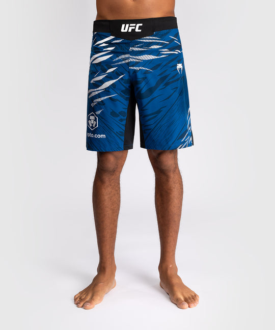 UFC Venum MMA Shorts Fight Night Fusion Long Fit - Blauw