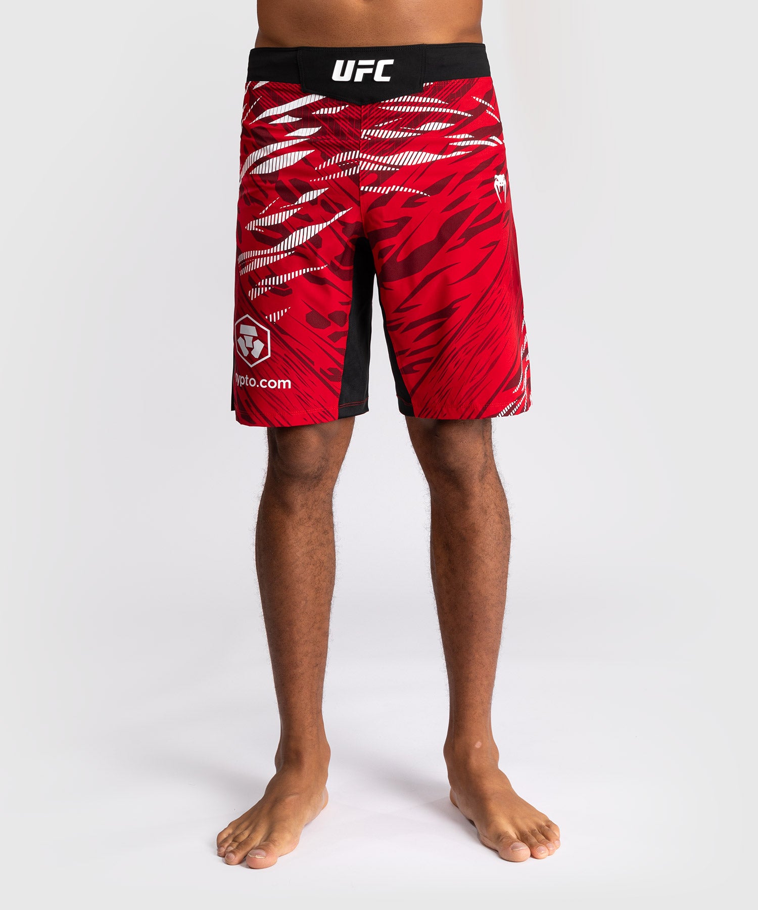 UFC Venum MMA Shorts Fight Night Fusion Long Fit - Rood
