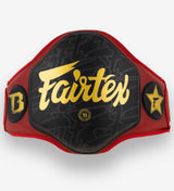 Fairtex Bauchschutz FXB – Rot/Schwarz/Gold