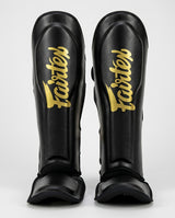 Fairtex Scheenbeschermers FXB - Zwart/Goud