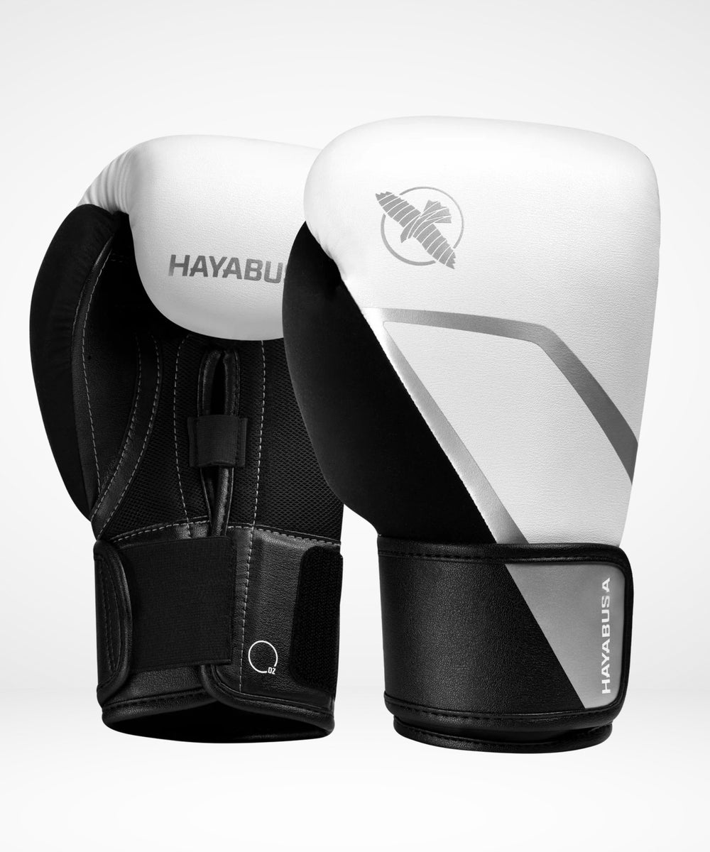 Hayabusa Bokshandschoenen E1 - Wit/Zwart/Zilver