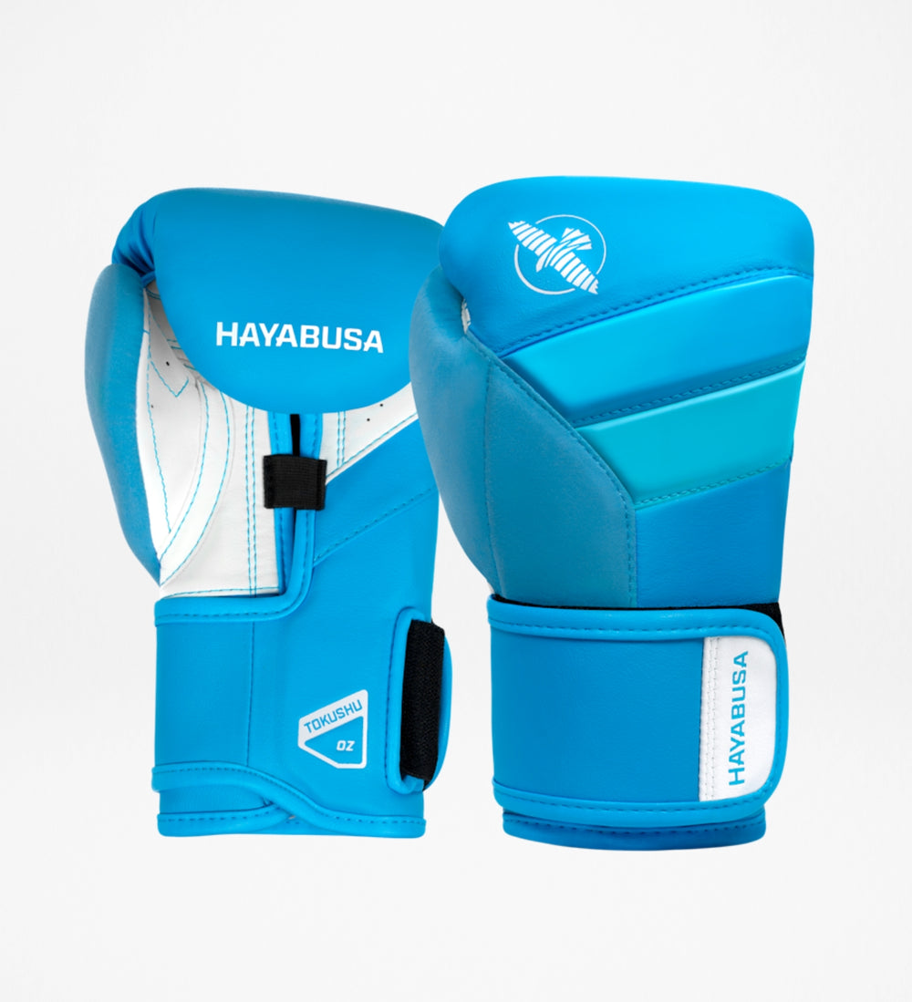 Hayabusa Bokshandschoenen T3 Kids - Neon Blauw