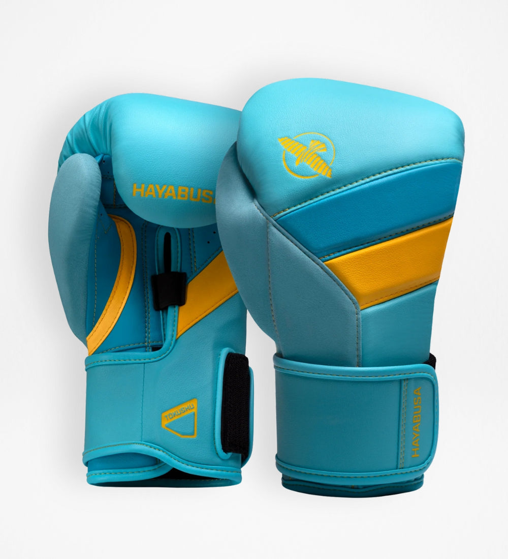 Hayabusa Bokshandschoenen T3 - Blauw/Geel