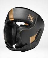 Hayabusa Hoofdbeschermer T3 met wang bescherming - Zwart/Goud