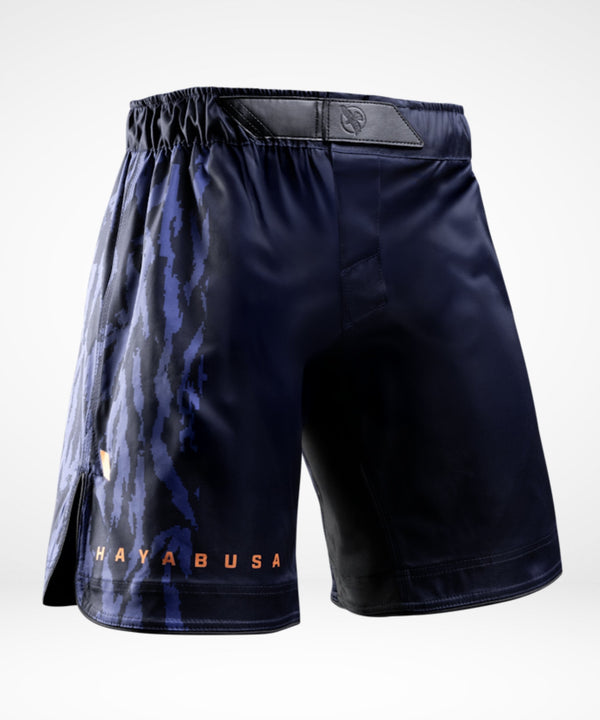Hayabusa MMA Shorts Apex Lang - Donkerblauw