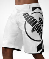 Hayabusa MMA Shorts Icon Lang - Wit/Zwart